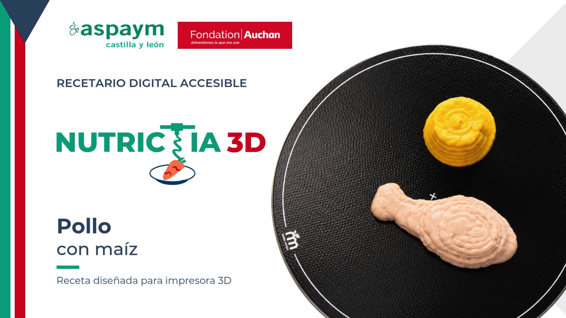 Portada de la receta Pollo con maíz