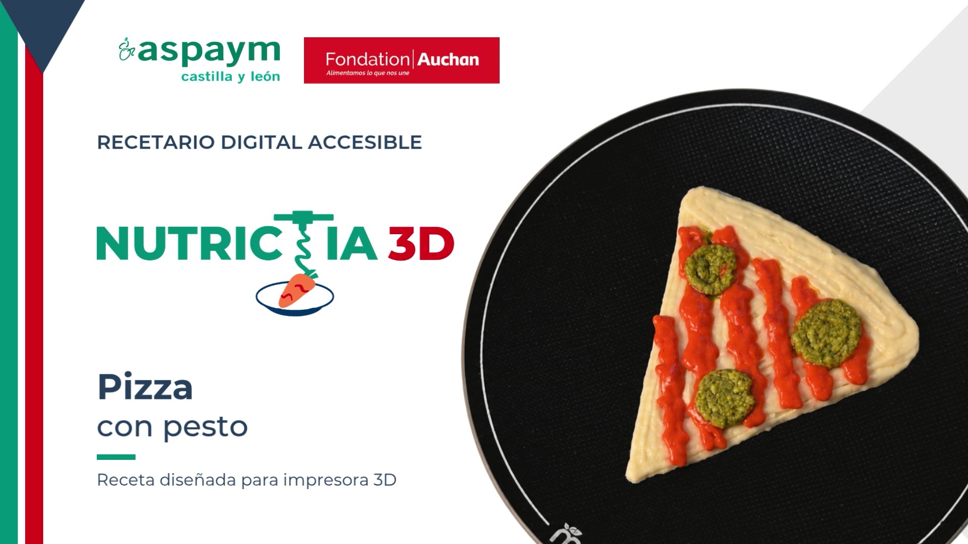 Portada de la receta Pizza con pesto